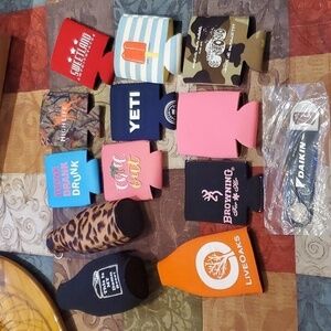 12 Coozies and a Bottle opener